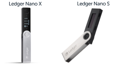 مقایسه لجر نانو اس Ledger Nano S با لجر نانو ایکس Ledger Nano X