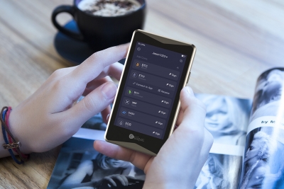 آموزش ارسال ارز دیجیتال از کیف پول Ellipal Titan 2