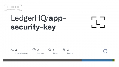 آشنایی با اپلیکیشن Security Key لجر